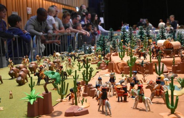 Tausende Figuren werden bei der sechsten Ausgabe von „Playmobil in Balma“ das Publikum anlocken