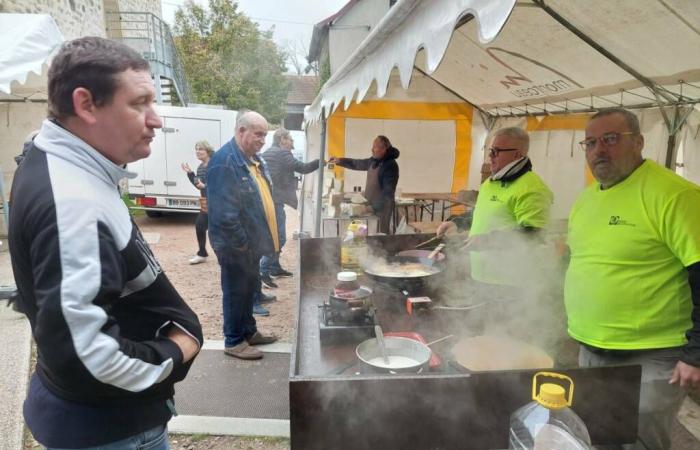 Sanvignes – Der Boudin de la Ronde Sud Bourgogne holt sich das Gelbe Trikot