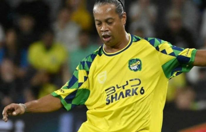 Fußballspieler Ronaldinho besucht Quebec am 30. November