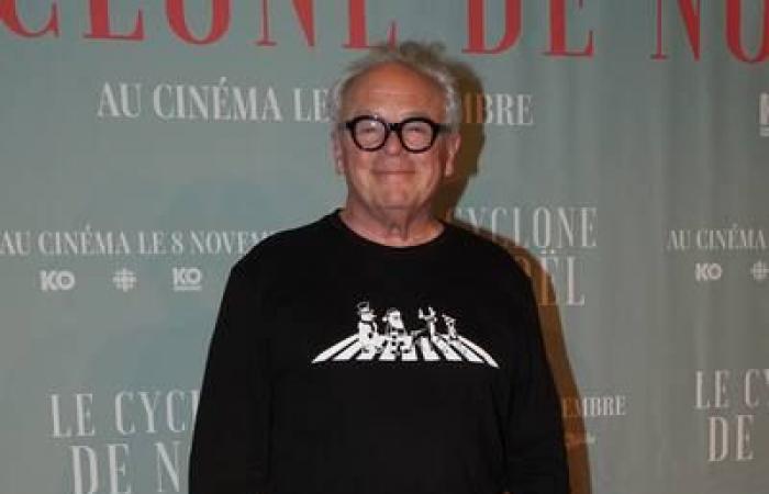 [PHOTOS] Seltener öffentlicher Auftritt von Christine Beaulieu und Roy Dupuis auf dem roten Teppich des Films „The Christmas Cyclone“