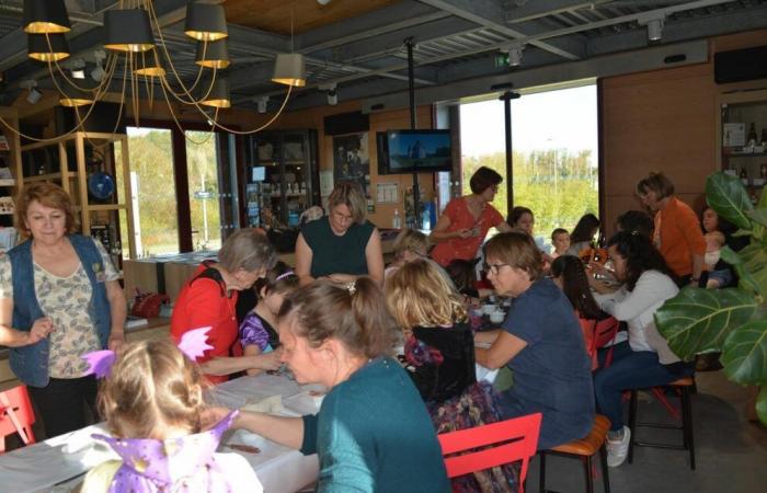 Ein besonderer Halloween-Mosaik-Workshop fand im Fanal in der Dordogne statt