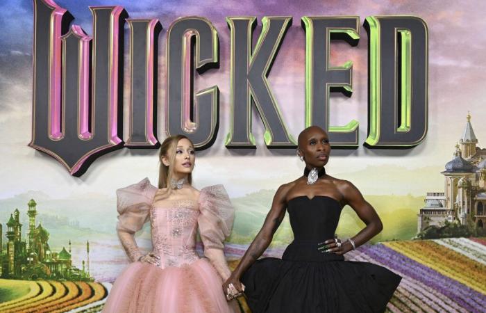 Ariana Grande und Cynthia Erivo, die Hexen von „Wicked“ bei der australischen Premiere