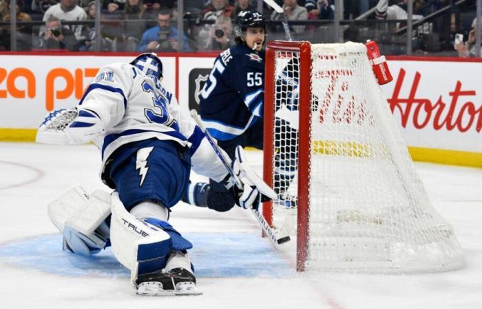 NHL: ein 11. Sieg in 12 Spielen für Winnipeg, das 7 zu 4 gegen Tampa gewinnt