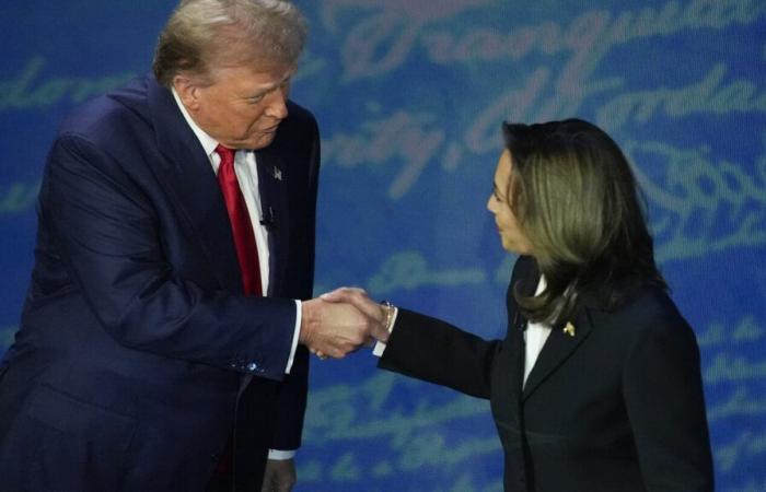 Kamala Harris und Donald Trump machen am letzten Tag vor dem Wahltag einen wütenden Vorstoß