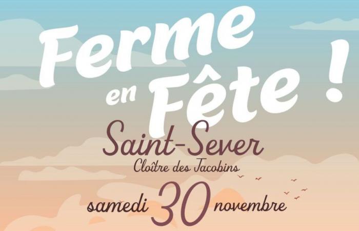 Party in Saint-Sever (40): „Ferme en Fête“ erwartet Sie am 30. November 2024 im Cloître des Jacobins