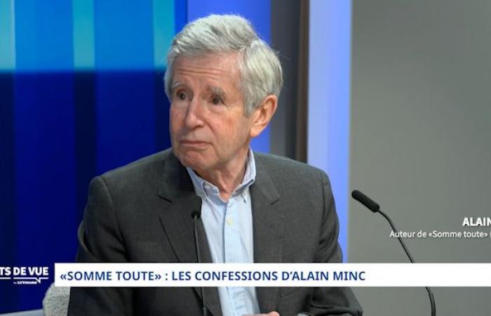 „Wenn ein intelligenter Mensch eine absurde Entscheidung trifft, ist das ein psychologisches Problem“, scherzt Alain Minc über Emmanuel Macron