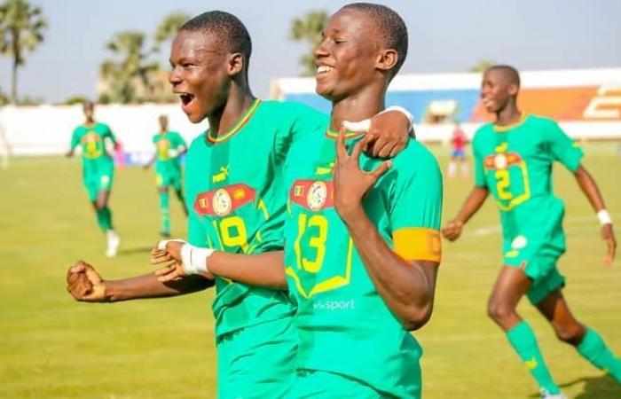 UFOA A U17-Turnier: Senegal gegen Mali für das Abschlussplakat