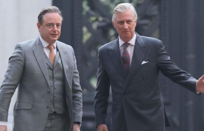 Trainer De Wever tritt zurück. Der König gibt ihm bis zum 12. November Zeit, Beratungen durchzuführen