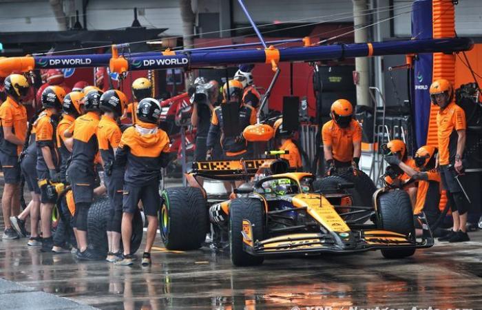 Formel 1 | Norris war „überrascht“ und „erleichtert“, als er in Brasilien die Pole-Position einnahm