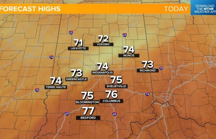 Dies ist die beste Zeit zum Wählen in Zentral-Indiana, um Regen zu vermeiden