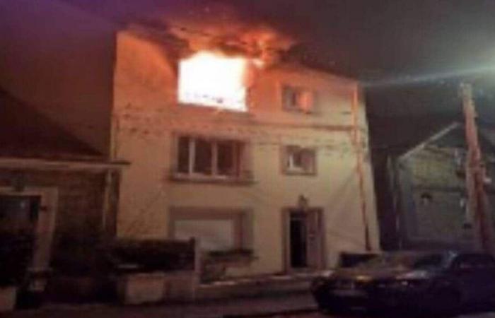 In Lorient, einer 50 m² großen Wohnung, die durch einen Brand völlig zerstört wurde, zogen drei Mieter um