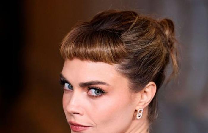 Cara Delevingne bringt diesen kühnen Pony auf den neuesten Stand