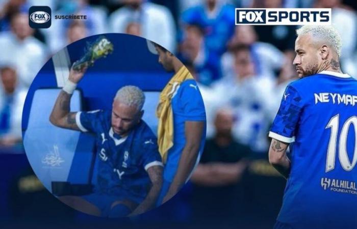 Neymar löst Alarm aus! Der Brasilianer verletzte sich, nachdem er ein Jahr lang nicht für Al-Hilal – Fox Sports gespielt hatte