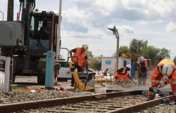 bald eine Rückkehr der Züge auf der Güterbahnstrecke zwischen Laluque und Tartas?