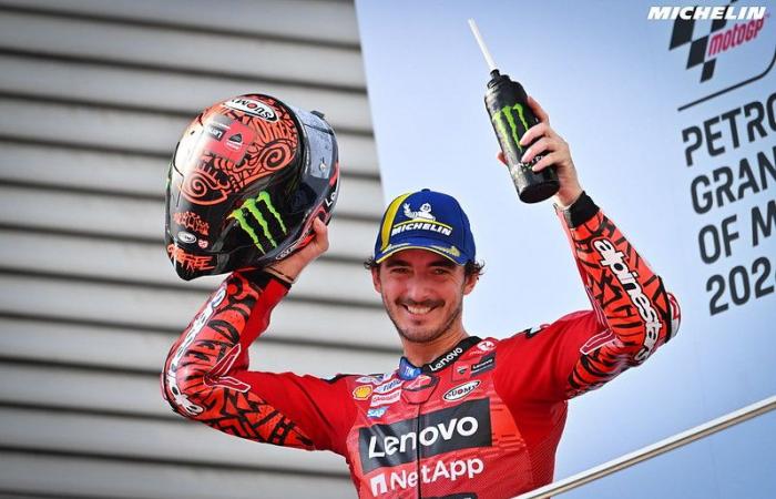 MotoGP Malaysia J3, Nachbesprechung Francesco Bagnaia (Ducati/1): „Ich bin ein gesunder Kerl, ein echter Sportler, also mag ich so etwas nicht“ usw. (Gesamtheit)