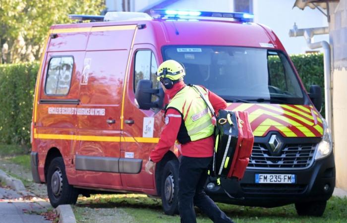 Ein Mann nach einer Gasvergiftung in absoluter Not, etwa zehn Häuser wurden evakuiert, um weitere Unfälle zu vermeiden