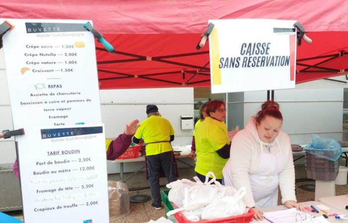 Sanvignes – Der Boudin de la Ronde Sud Bourgogne holt sich das Gelbe Trikot