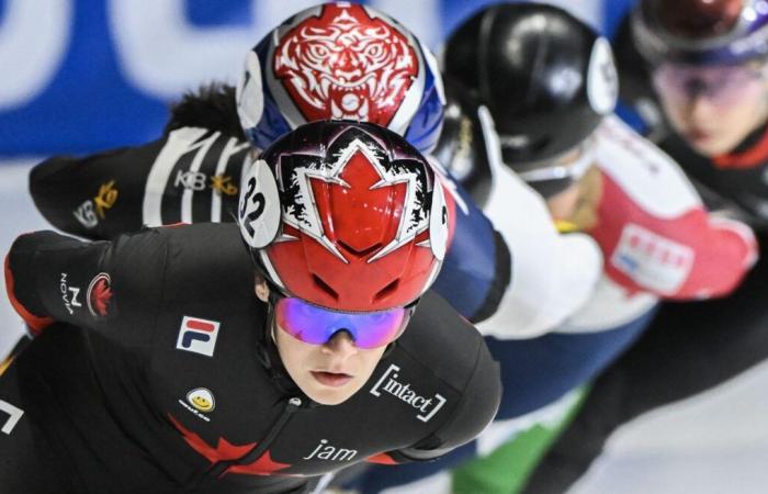 Kurzstrecken-Eisschnelllauf: Kanadische Mixed-Staffel gewinnt Gold in Montreal