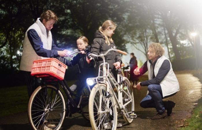 Kostenlose Fahrradbeleuchtung für weiterführende Schulen zur Erhöhung der Verkehrssicherheit