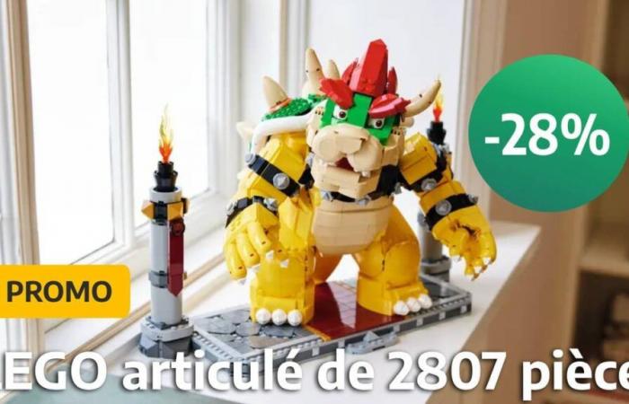 Der LEGO Nintendo The Mighty Bowser erschreckt sogar seinen Preis, da er von einer Ermäßigung von 27 % profitiert