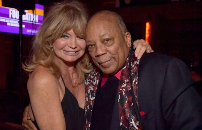 Goldie Hawn nennt Quincy Jones „eine der größten Lieben meines Lebens“