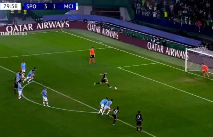 Viktor Gyokeres March-Hattrick gegen Manchester City in der Champions League