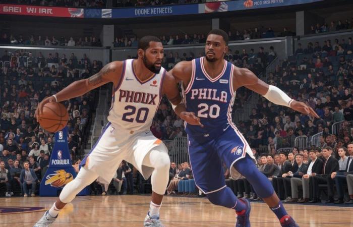 Phoenix Suns gewinnen knappes Spiel gegen Philadelphia 76ers