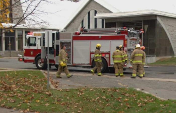 Feuerwehrleute griffen im Nicolet-Archivzentrum ein