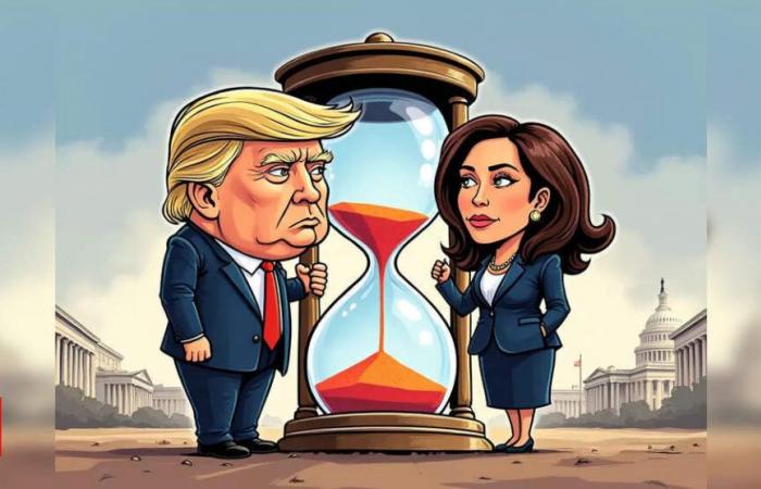 Trump vs. Harris: US-Wahl 2024: Warum die Auszählung in Amerika im Vergleich zu Indien so lange dauert | Weltnachrichten