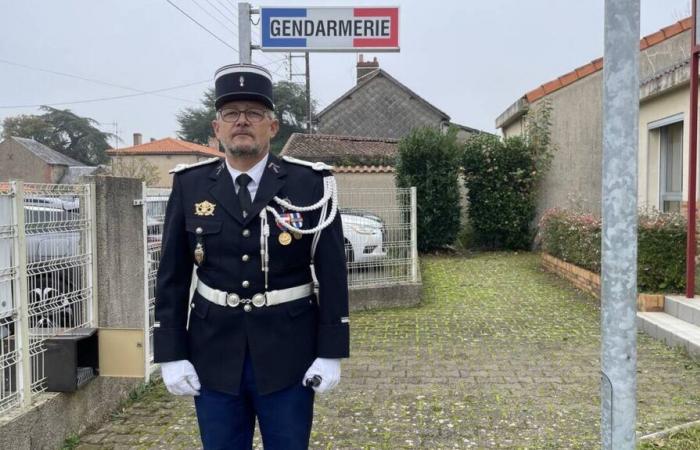 Major Targe übernimmt offiziell die Führung der Gendarmeriebrigade Montrevault-sur-Èvre