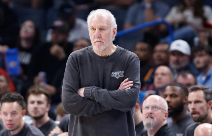 Beruhigende Nachrichten für Popovich, der zwei Spiele lang nicht auf der Bank der Spurs saß