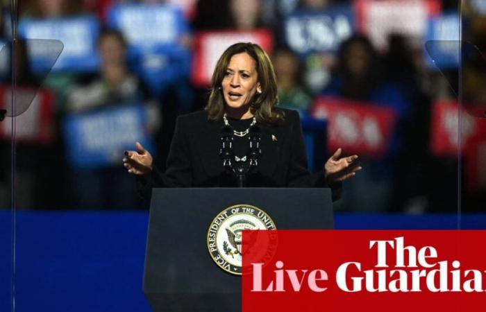 Live-Updates zur US-Wahl 2024: Harris sagt, es könnte „eines der knappsten Rennen der Geschichte“ werden; Trump spricht bei Kundgebung in Michigan | US-Wahlen 2024