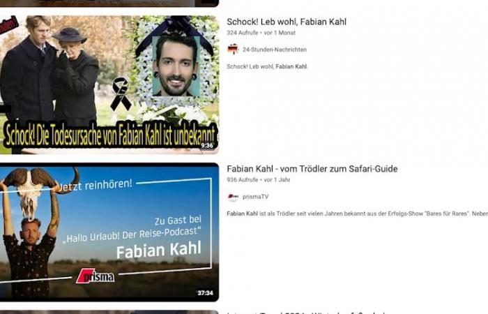 Falschinfo auf YouTube: «Bares für Rares»-Star Fabian Kahl für tot erklärt