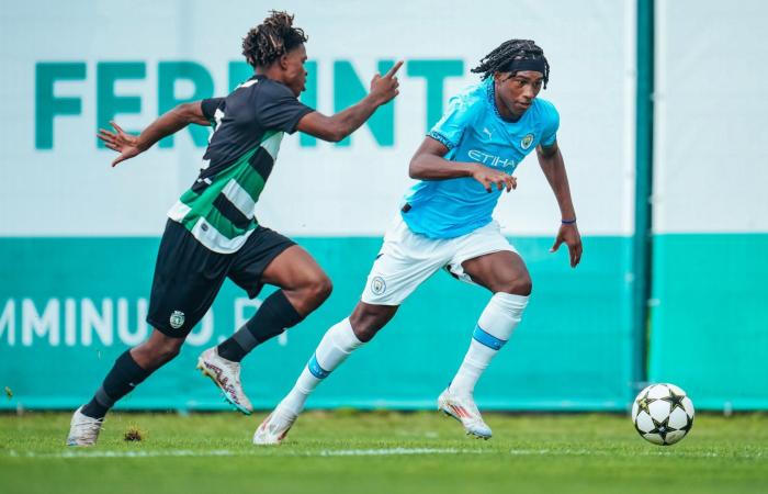 Das zehnköpfige City-Team unterliegt einer Niederlage in der UEFA Youth League bei Sporting CP