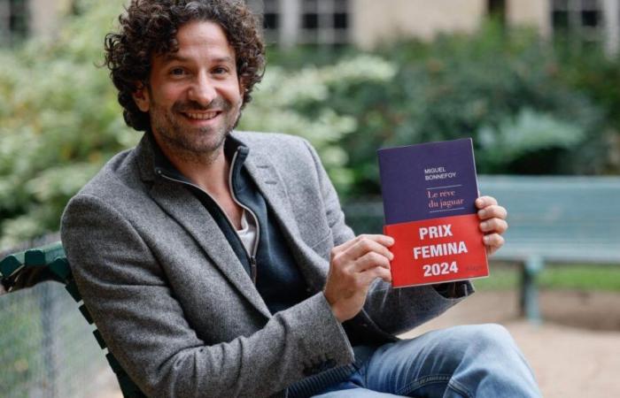 Miguel Bonnefoy hat den Femina-Preis für französische Romane verliehen