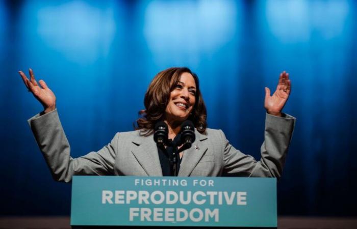 Kamala Harris an der Howard University zum D-Day