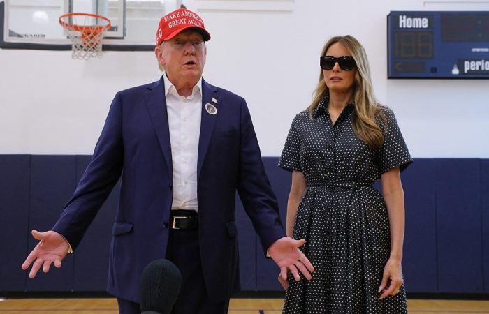 Trump gibt in Palm Beach seine Stimme ab und sagt: „Das war der beste Wahlkampf, den wir geführt haben“