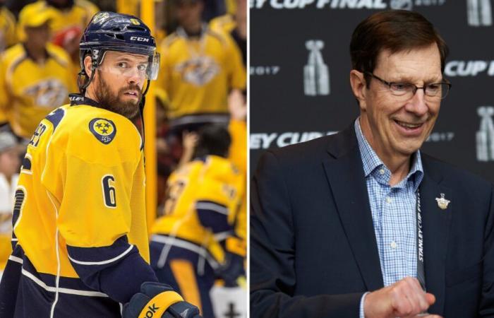 NHL: Pierre LeBrun kehrt nach der Transaktion zur Kälte zwischen Shea Weber und David Poile zurück