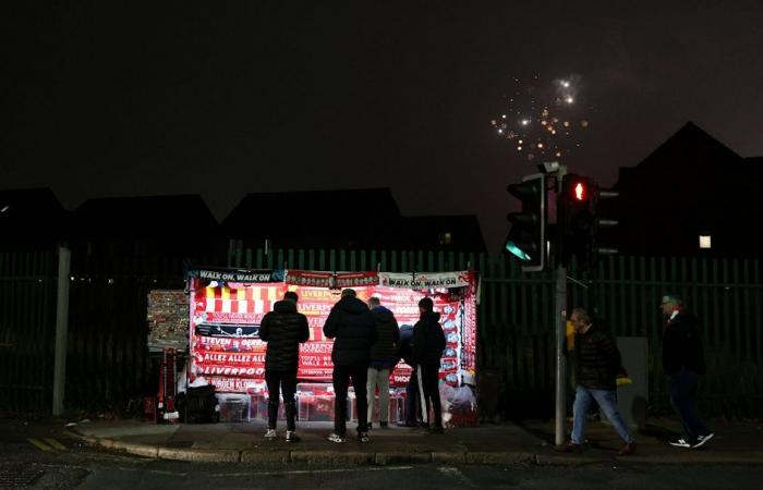 Viel Pyrotechnik in Liverpool – die kommt nicht von Leverkusen