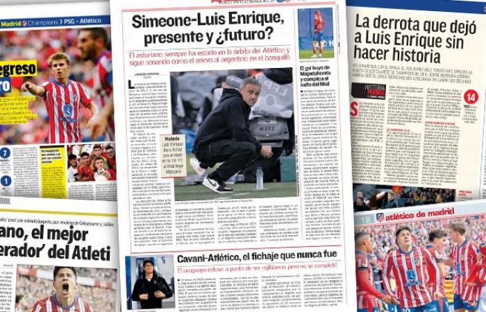 Spiel: Luis Enrique/Simeone, goldenes Comeback, Rekordtor, die spanische Presseschau vor PSG/Atlético