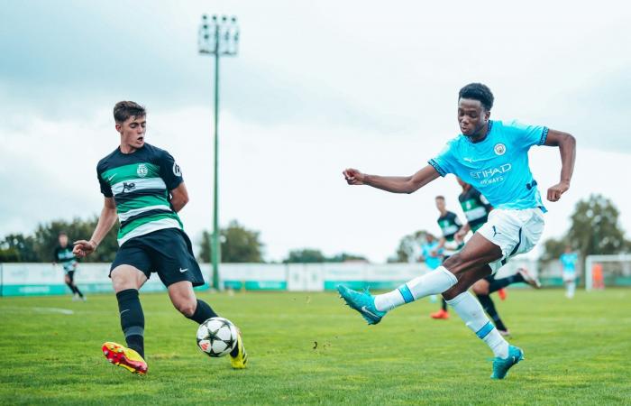 Das zehnköpfige City-Team unterliegt einer Niederlage in der UEFA Youth League bei Sporting CP