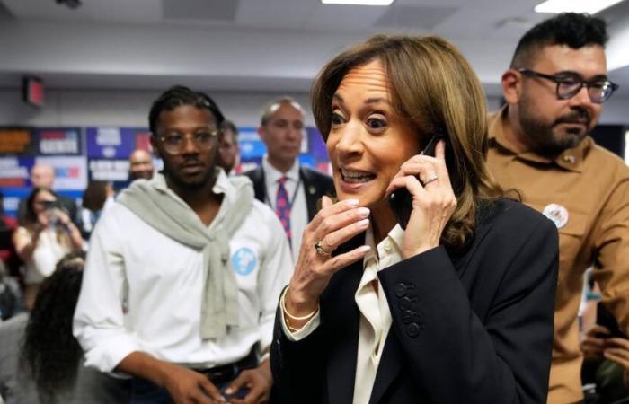 Vor der Party der Howard University spricht Kamala Harris mit den Wählern – Deseret News