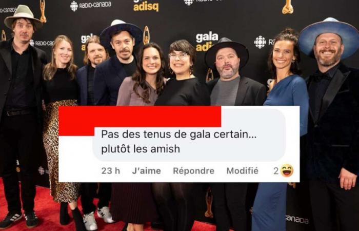 Hier sind die unangenehmsten Kommentare zum ADISQ Gala-Look