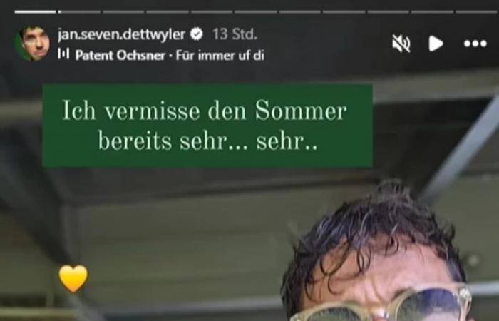 Jan «Seven» Dettwyler zeigt seine neue Liebe