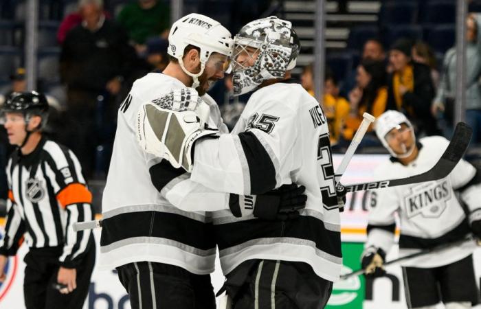 Montag in der NHL | Darcy Kuemper und die Kings besiegen die Predators mit 3:0