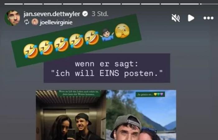 Jan «Seven» Dettwyler zeigt seine neue Liebe