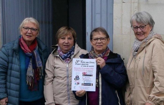 La Ménitré. Sonntag, die 24. Ausgabe der Buchmesse