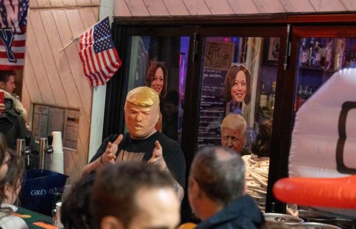 In Paris hat Harry’s Bar, die eine fiktive Abstimmung organisiert, ihren Präsidenten gewählt