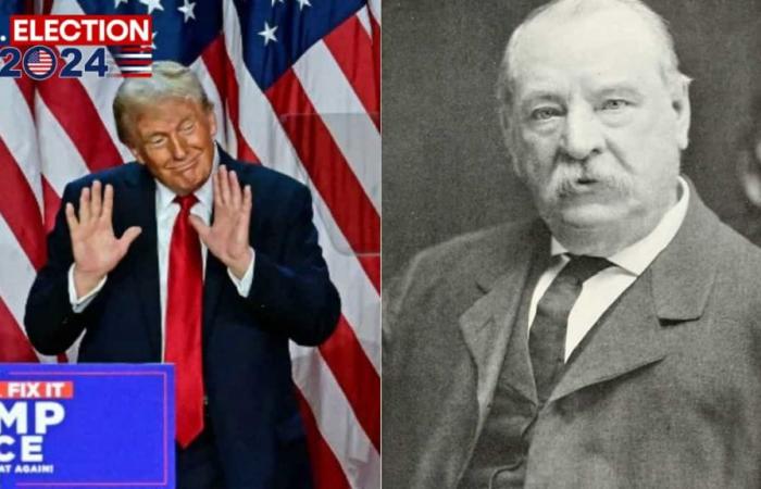 Donald Trump wiederholt eine 130 Jahre alte Leistung und wird erst der zweite Präsident, der…