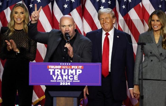 UFC-Chefin Dana White lobt den gewählten Präsidenten Trump: Niemand hat das mehr verdient